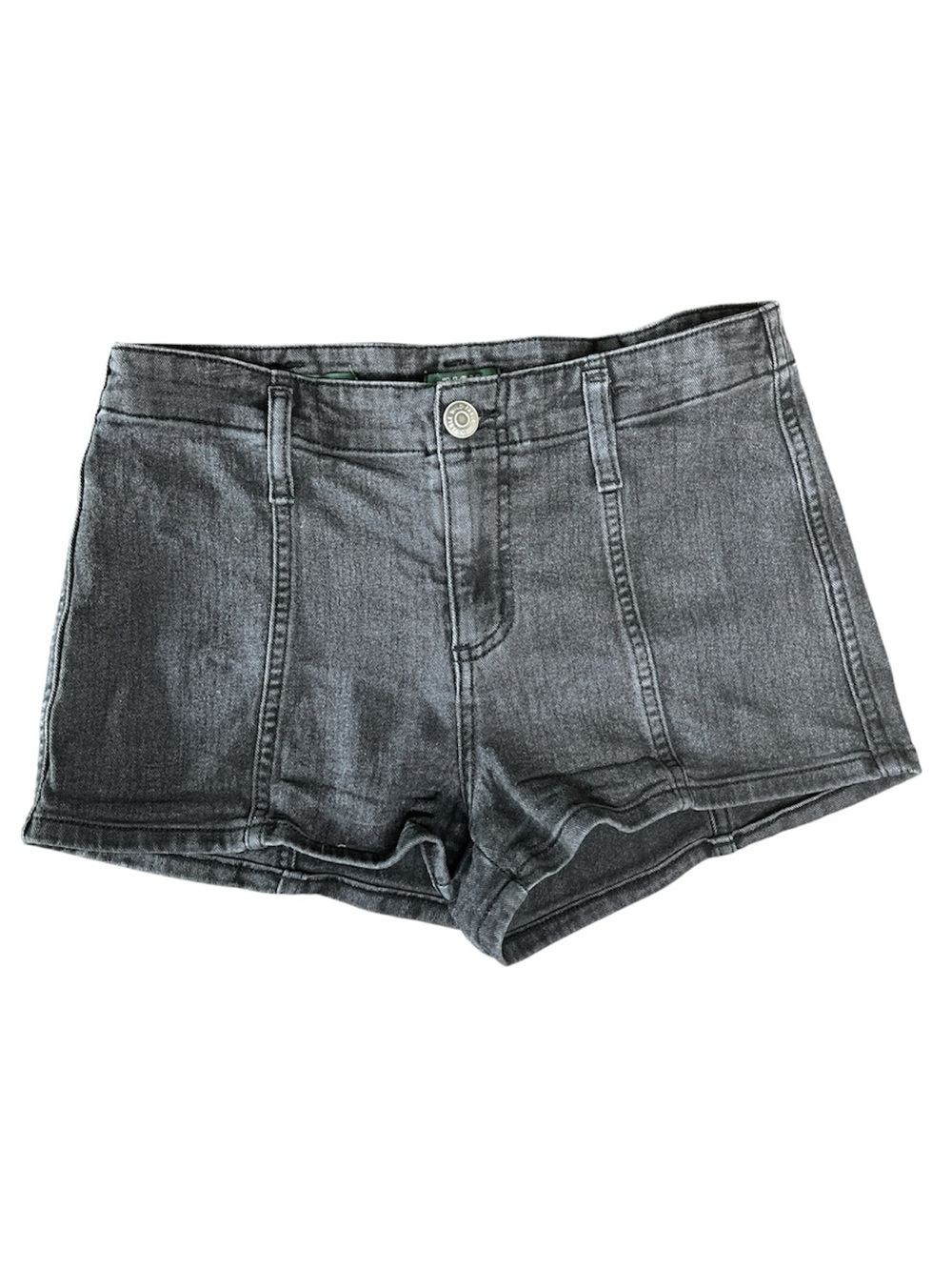 WILD FABLE Super High-Rise Jean Shorts Vintage Black Size 4 Glam Cottagecore